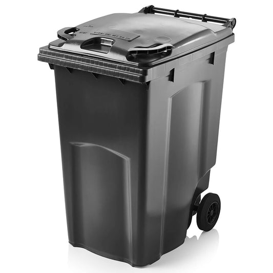 Express Wheelie Bin 360L Litre Grey Black Medium Extra Large Council Replacement Waste Rubbish Recycle